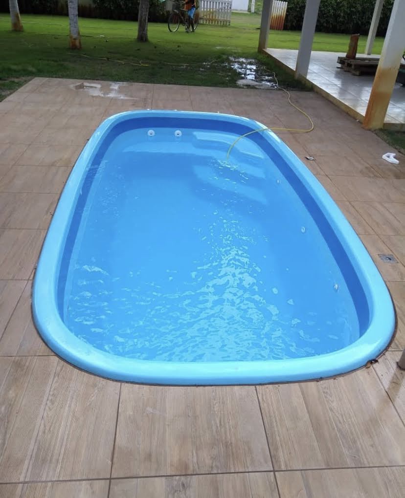 Piscina Copacabana 4 instalada em área residencial